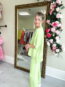 Oyster Apple Green Pants