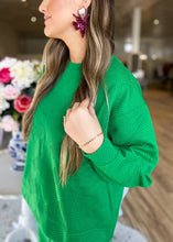 Load image into Gallery viewer, Christmas Green Textured Pant Set