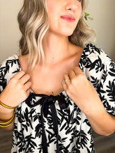 Load image into Gallery viewer, Bow Front Mini Dress