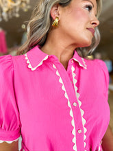 Load image into Gallery viewer, Sweetheart Ric Rac Dress