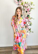 Load image into Gallery viewer, Sunset Sangria Maxi Dress