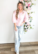 Load image into Gallery viewer, Wavelet Pink Top