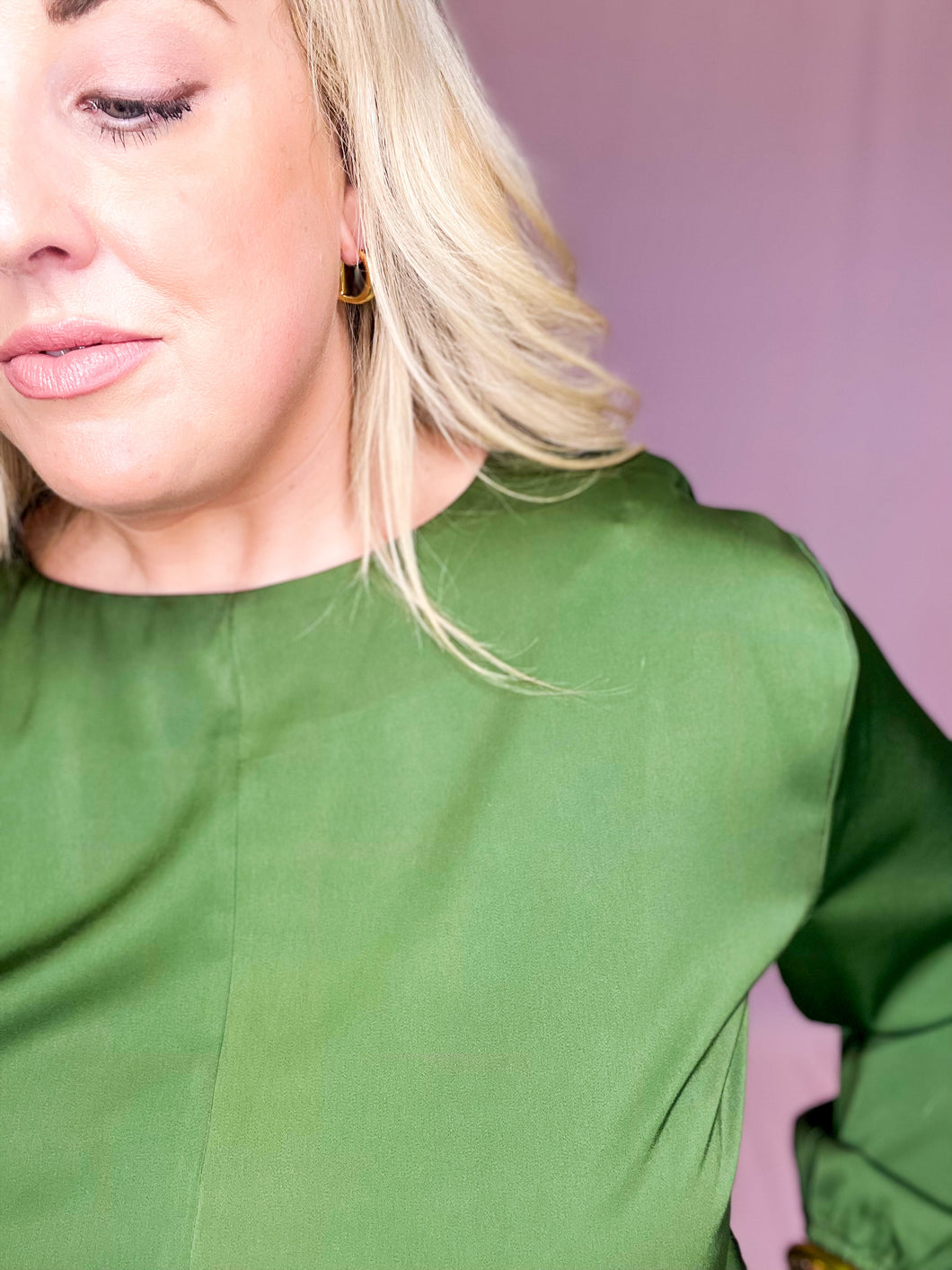 Silky Smooth Olive Top