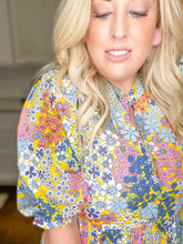 Load image into Gallery viewer, Vintage Puff Tier Maxi Dress