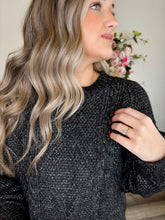 Load image into Gallery viewer, Cable Knit Sweater Dress