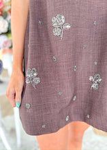 Load image into Gallery viewer, Mocha Bling Dress