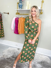 Load image into Gallery viewer, Poppy One Shoulder Maxi Dress