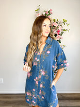 Load image into Gallery viewer, Love Shack Denim Dress