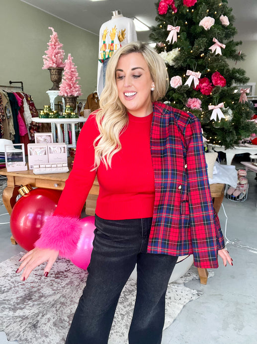 Park Cities Red Sweater