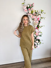Load image into Gallery viewer, Olive Quilted Pants