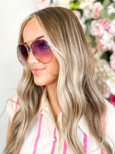 Load image into Gallery viewer, Aviator Ombré Sunglasses