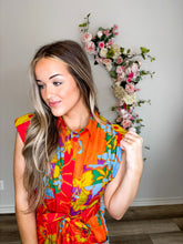 Load image into Gallery viewer, Groovy Blossom Romper