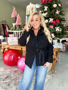 Best of Both Worlds Sherpa Blazer