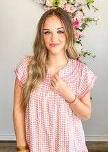 Load image into Gallery viewer, Sweet Magnolia Gingham Dress