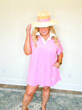 Load image into Gallery viewer, Towel Terry Pink Dress