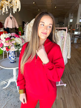 Load image into Gallery viewer, Peppermint Power Vneck Pullover