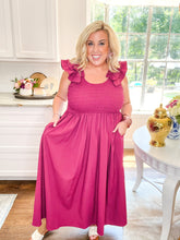 Load image into Gallery viewer, Plum Glad About It Dress
