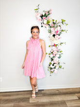 Load image into Gallery viewer, Picnic Petal Gingham Dress