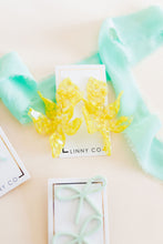 Load image into Gallery viewer, Flora Statement Earrings - Sunshine