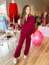 Load image into Gallery viewer, Wine Me Down Pant Set