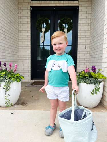 Easter Bunny Applique Ear Shirt - KIDS
