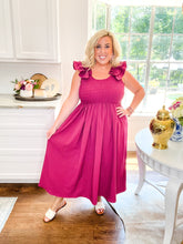 Load image into Gallery viewer, Plum Glad About It Dress