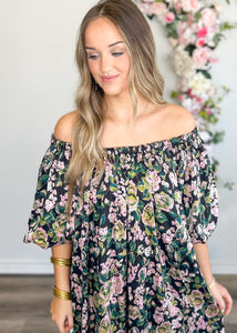 Printed Bubble Dress