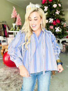Menswear Denim Top