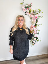 Load image into Gallery viewer, Cable Knit Sweater Dress