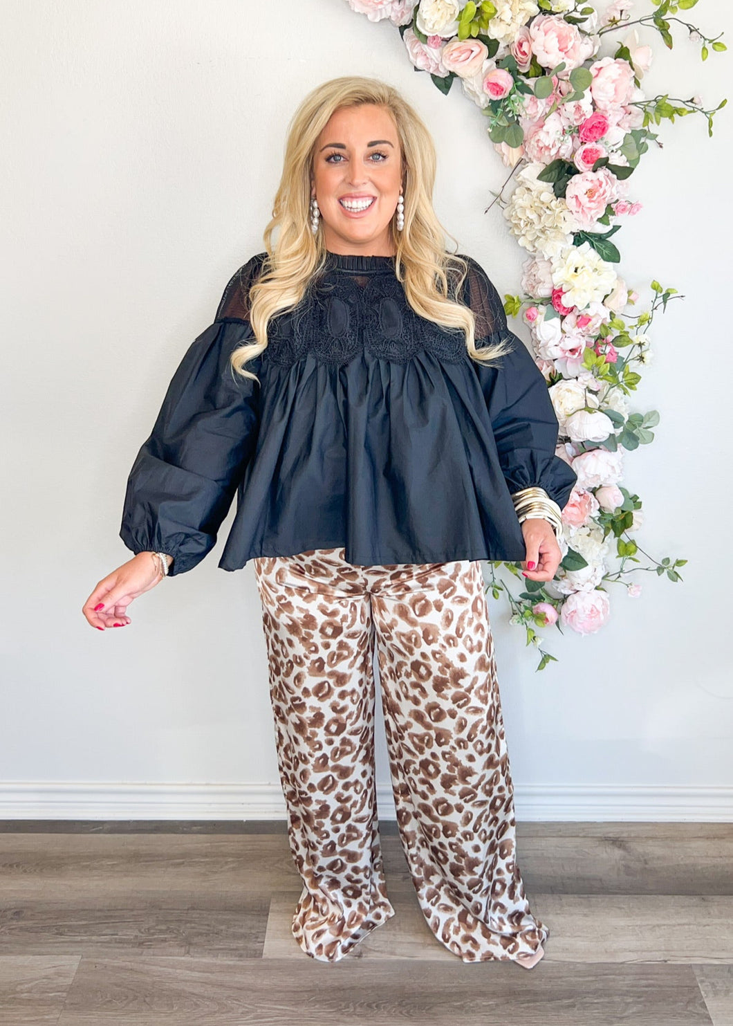 Leopard Lady Pant Suit Pants