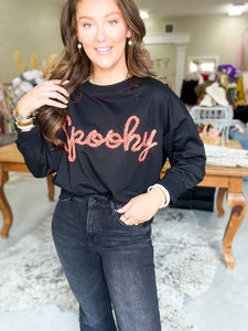 Spooky Script Sweatshirt