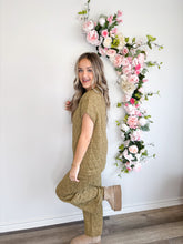 Load image into Gallery viewer, Olive Quilted Pants