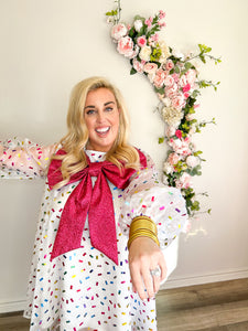 Confetti Party Bow Dress