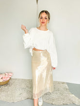 Load image into Gallery viewer, Party Festivities Champagne Skirt