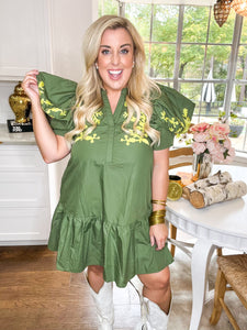 Neon Ivy Dress
