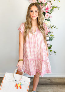 Sweet Magnolia Gingham Dress