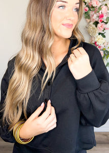 Work It Scalloped Top