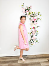 Load image into Gallery viewer, Picnic Petal Gingham Dress