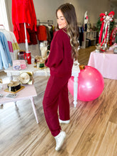 Load image into Gallery viewer, Wine Me Down Pant Set