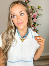 Load image into Gallery viewer, Sunday White Golfing Top