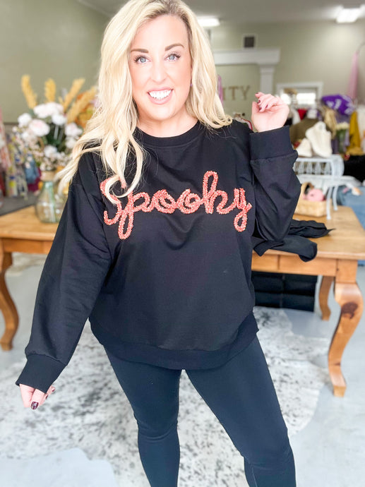 Spooky Script Sweatshirt