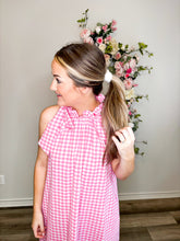 Load image into Gallery viewer, Picnic Petal Gingham Dress