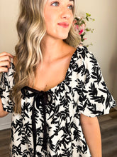 Load image into Gallery viewer, Bow Front Mini Dress