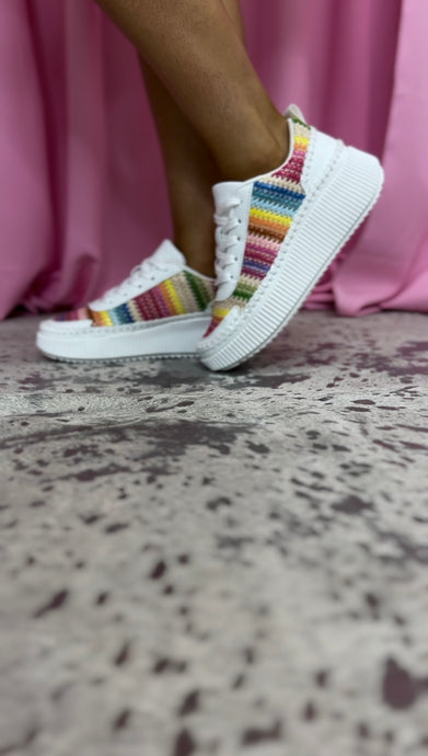 Pamela Rainbow Sneakers