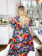 Load image into Gallery viewer, Tropical Paradise Maxi Dress