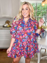 Load image into Gallery viewer, London Floral Novelty Dress