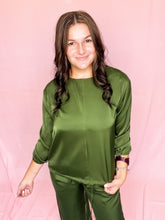 Load image into Gallery viewer, Silky Smooth Olive Top