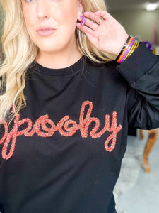 Spooky Script Sweatshirt