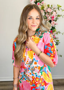 Sunset Sangria Maxi Dress