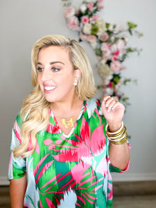 Watermelon Crush VNeck Top